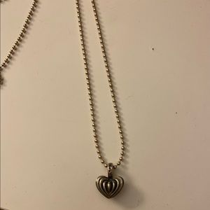 Lagos heart pendant necklace